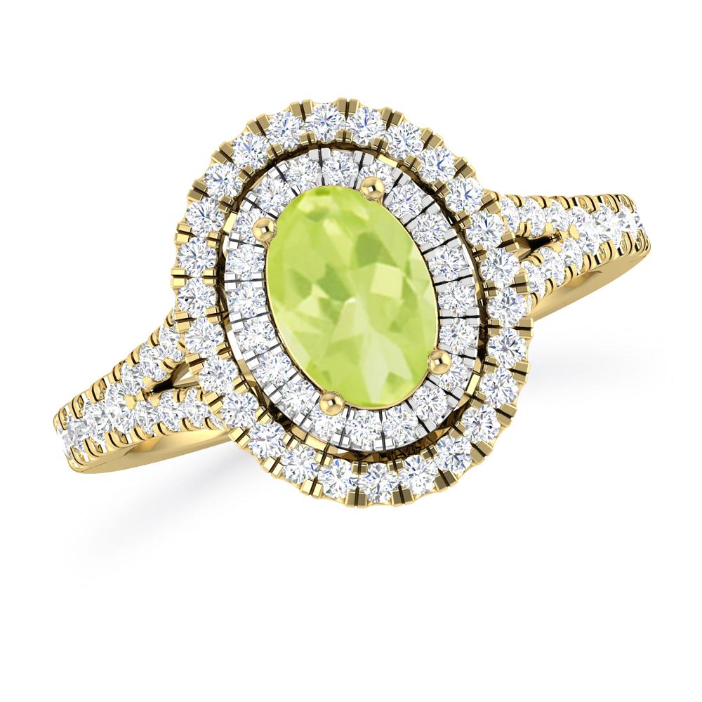 Yellow Gold - Peridot