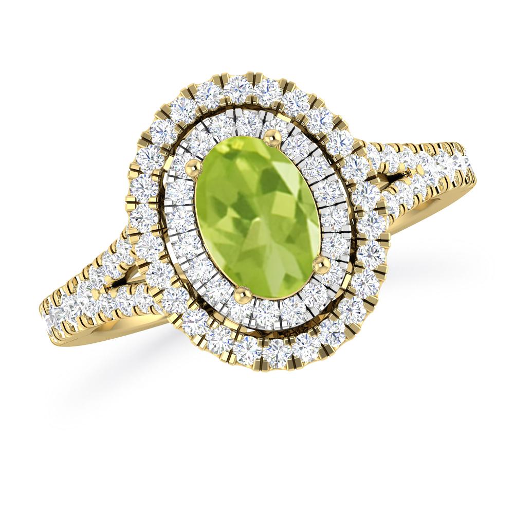 Yellow Gold - Peridot