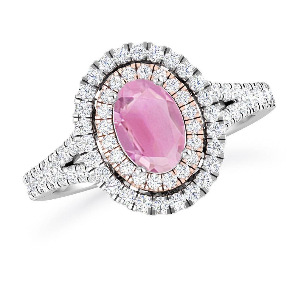 White Gold - Pink Tourmaline