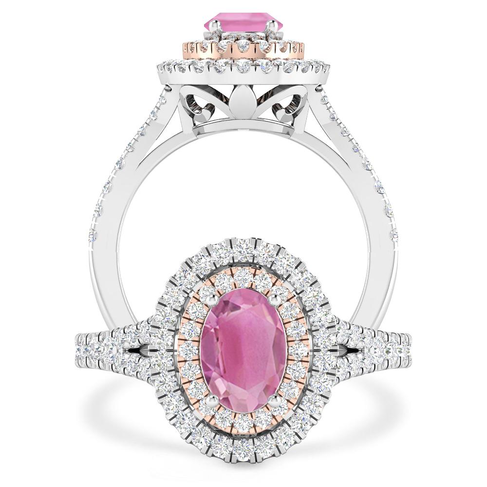 White Gold - Pink Tourmaline