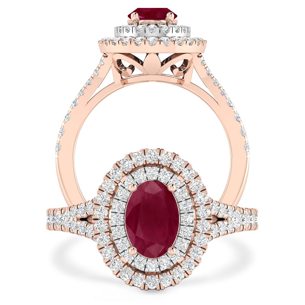 Rose Gold - Ruby