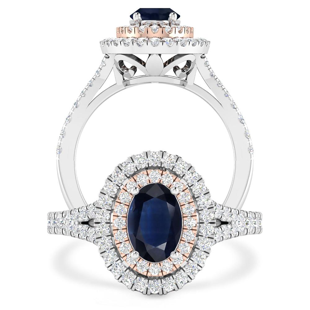 White Gold - Sapphire