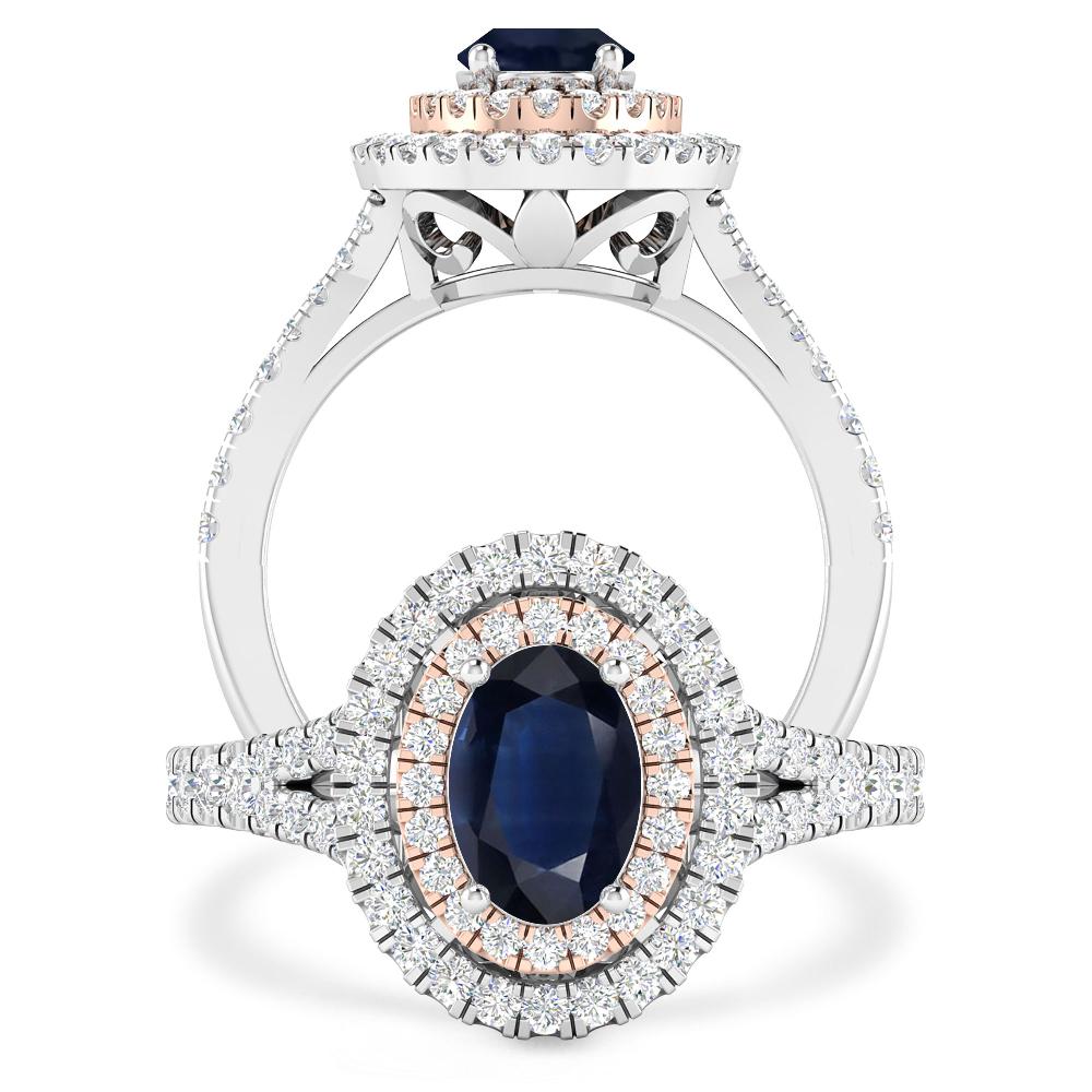 White Gold - Sapphire