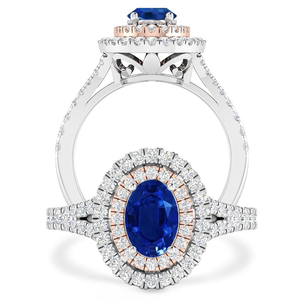 White Gold - Sapphire