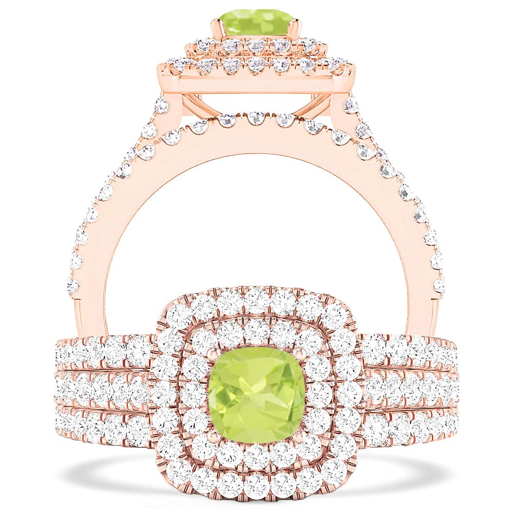 Rose Gold - Peridot