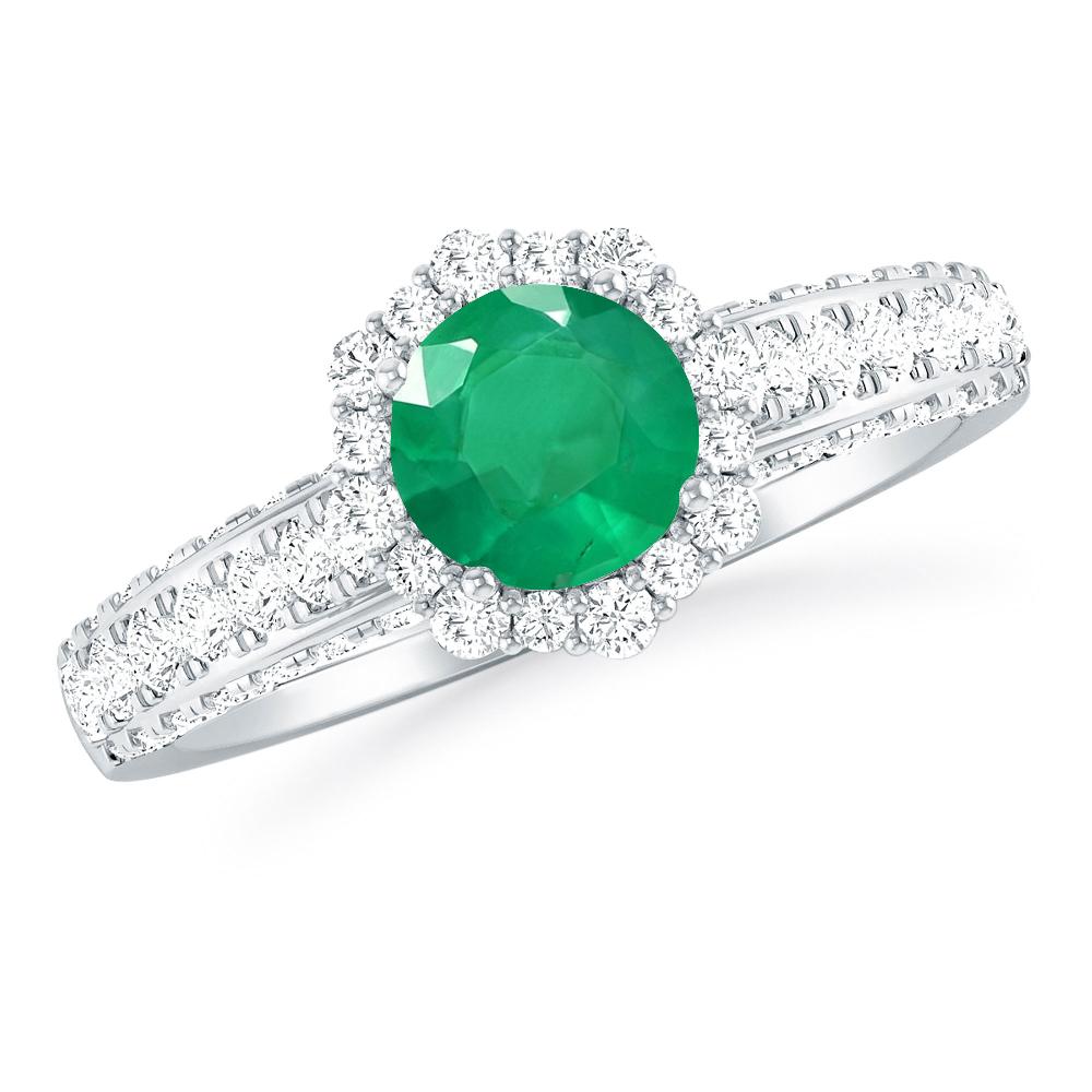 White Gold - Emerald