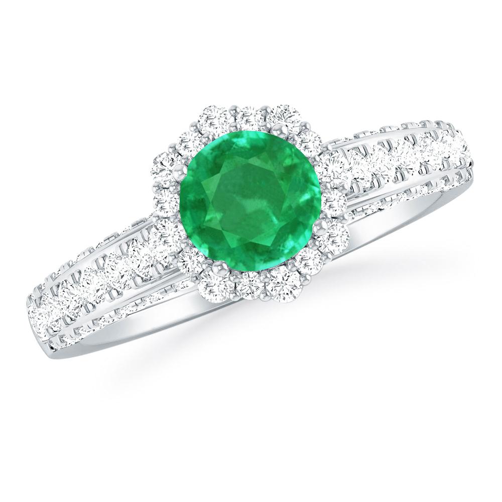 White Gold - Emerald