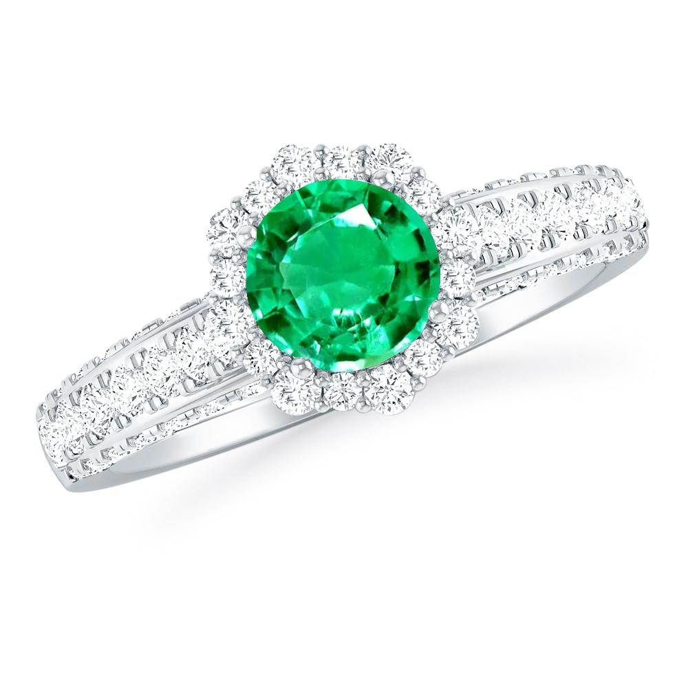 White Gold - Emerald