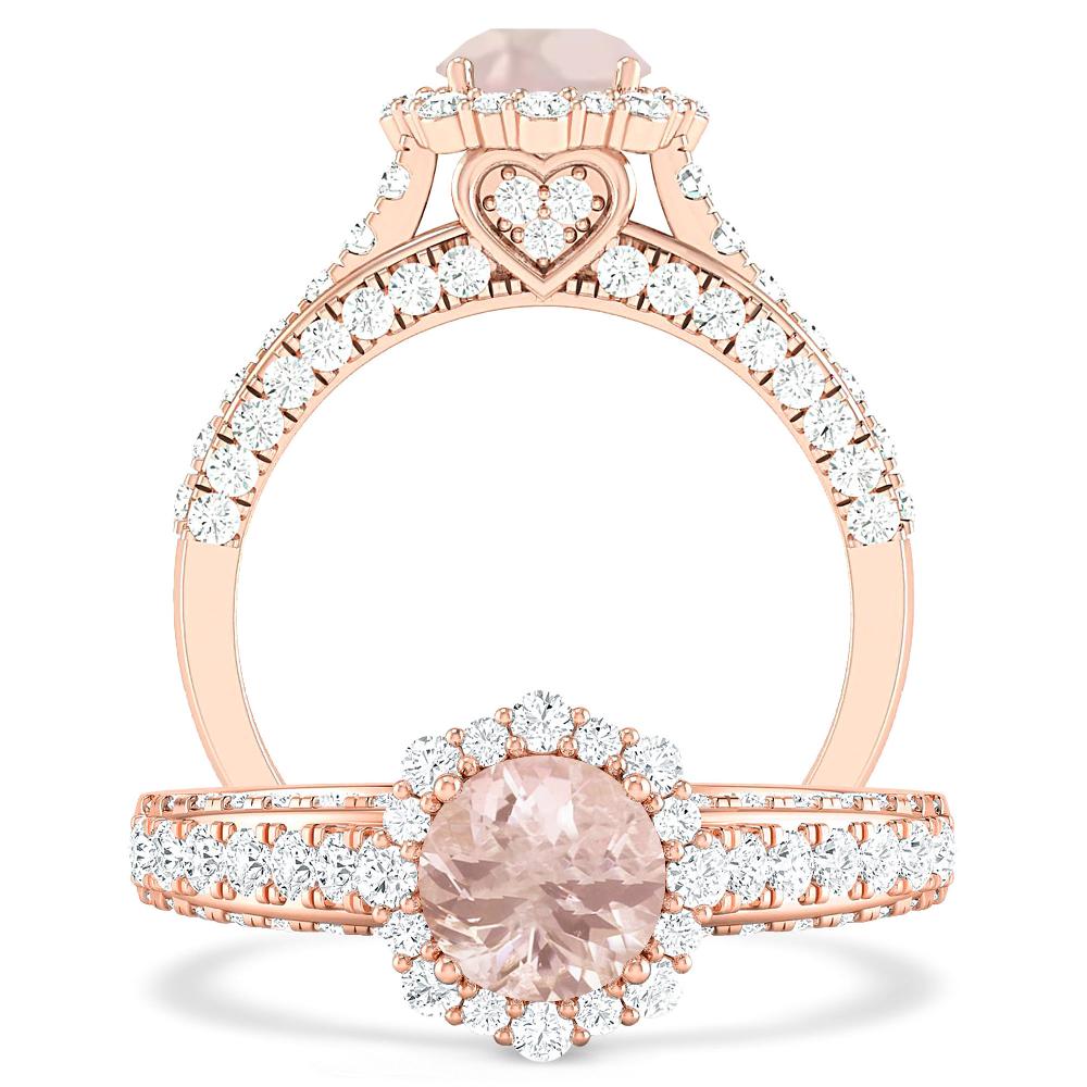 Rose Gold - Morganite