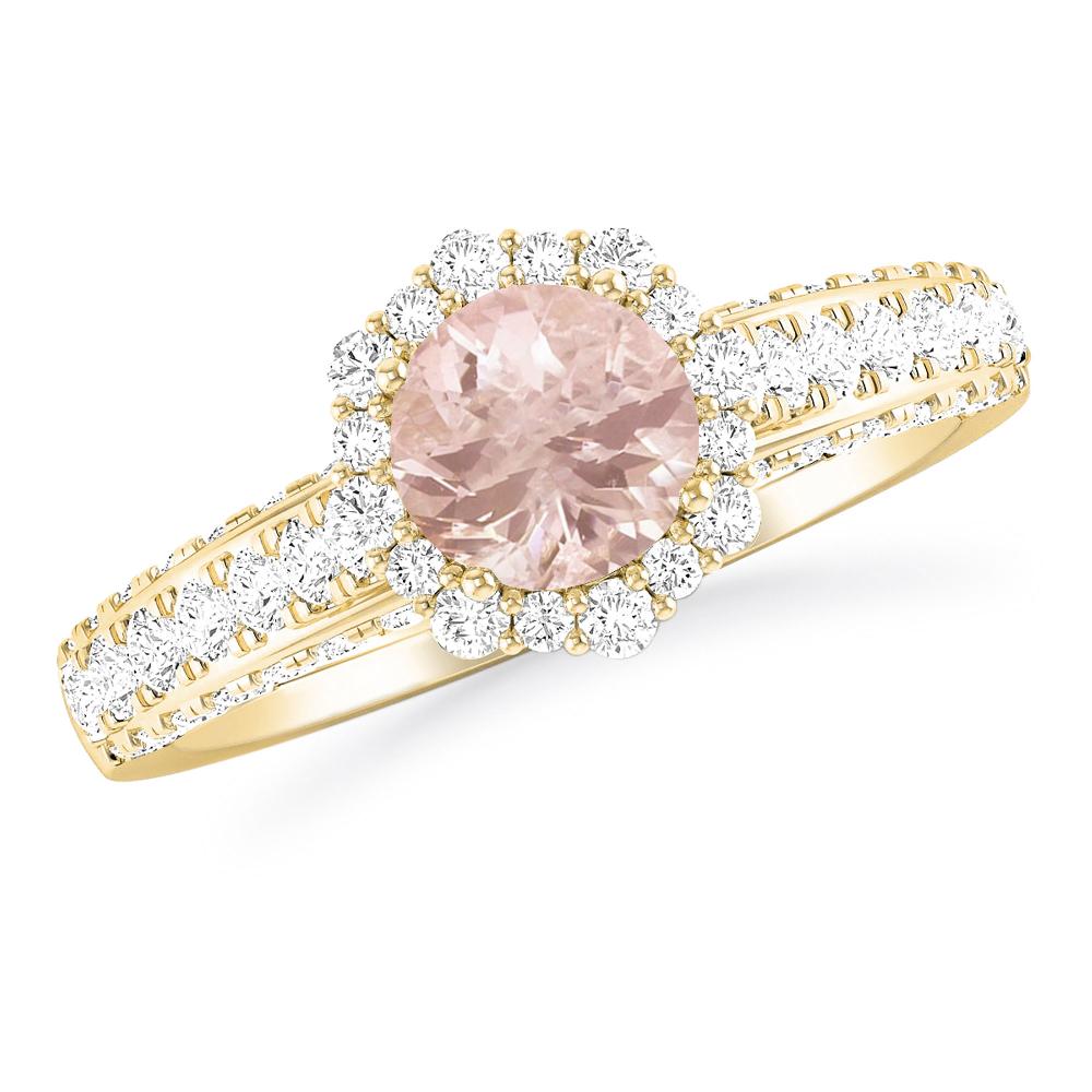 Yellow Gold - Morganite