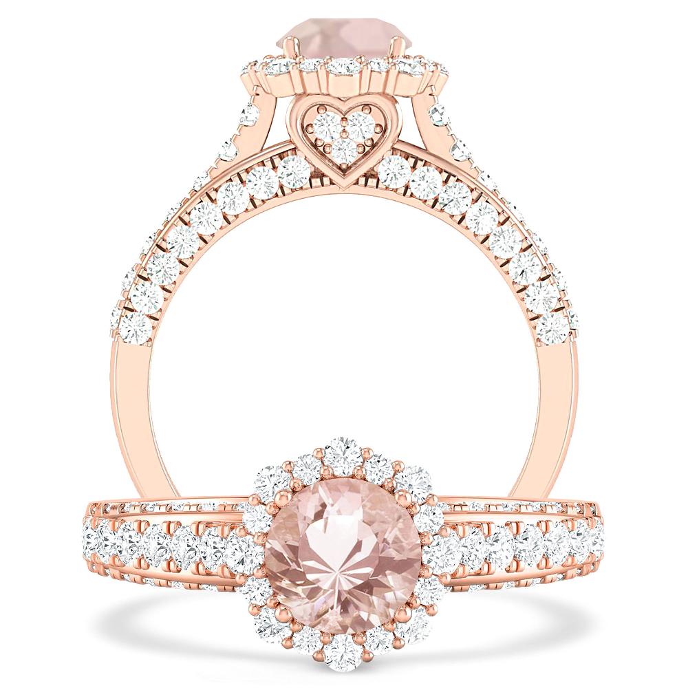 Rose Gold - Morganite