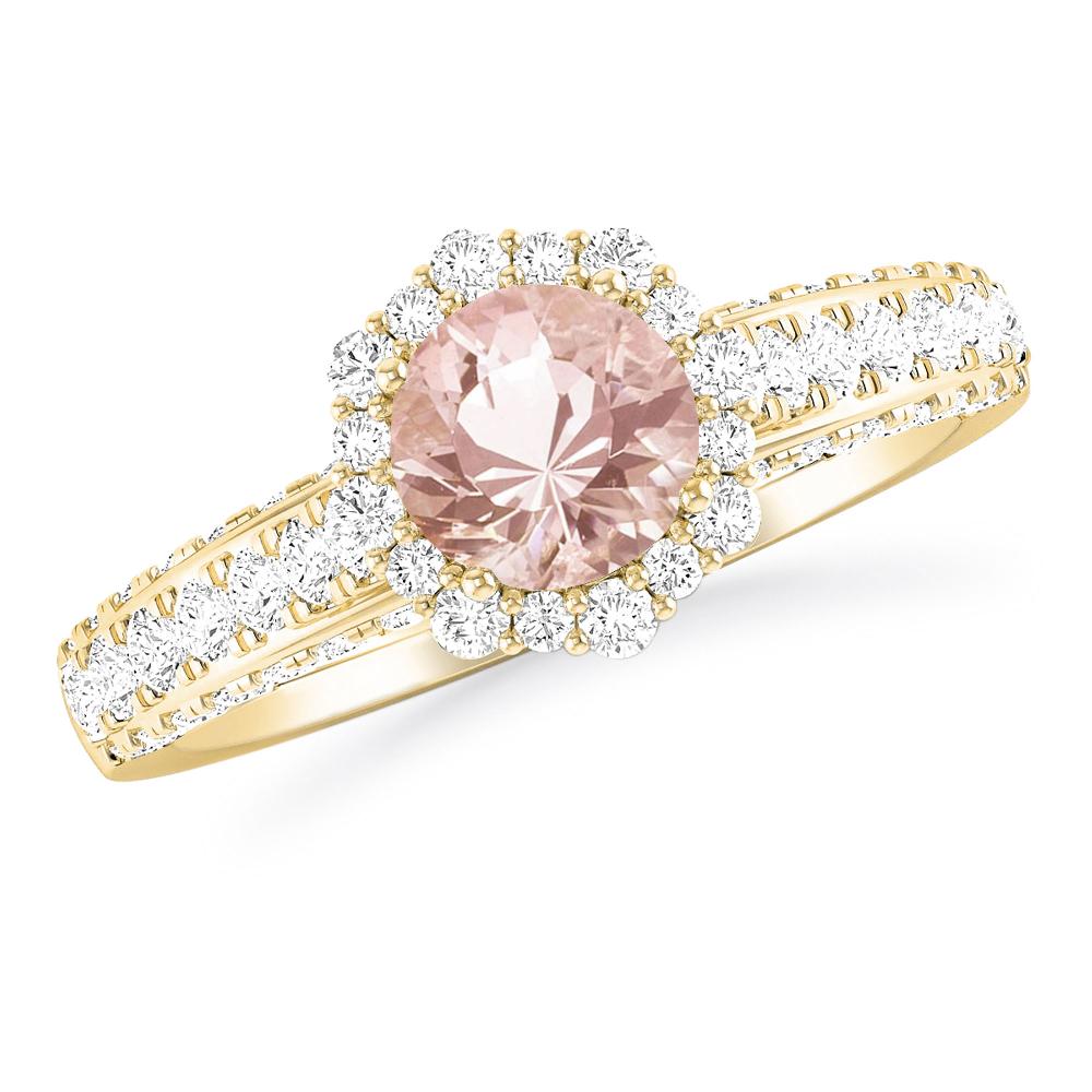 Yellow Gold - Morganite