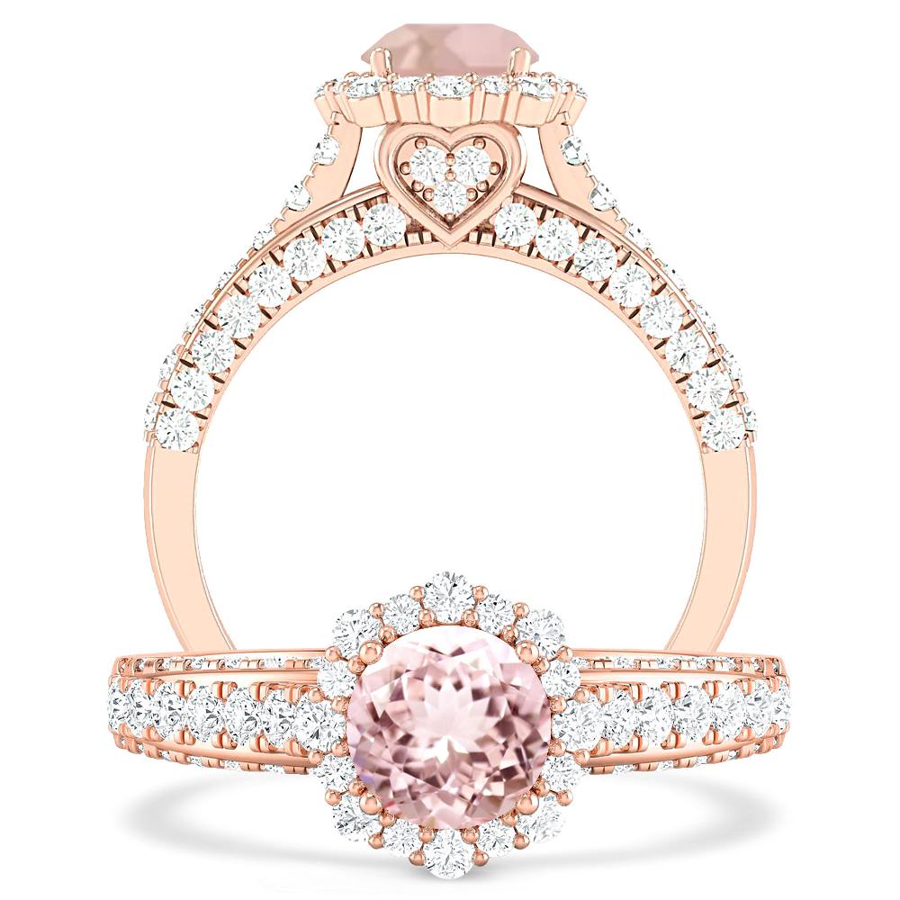 Rose Gold - Morganite