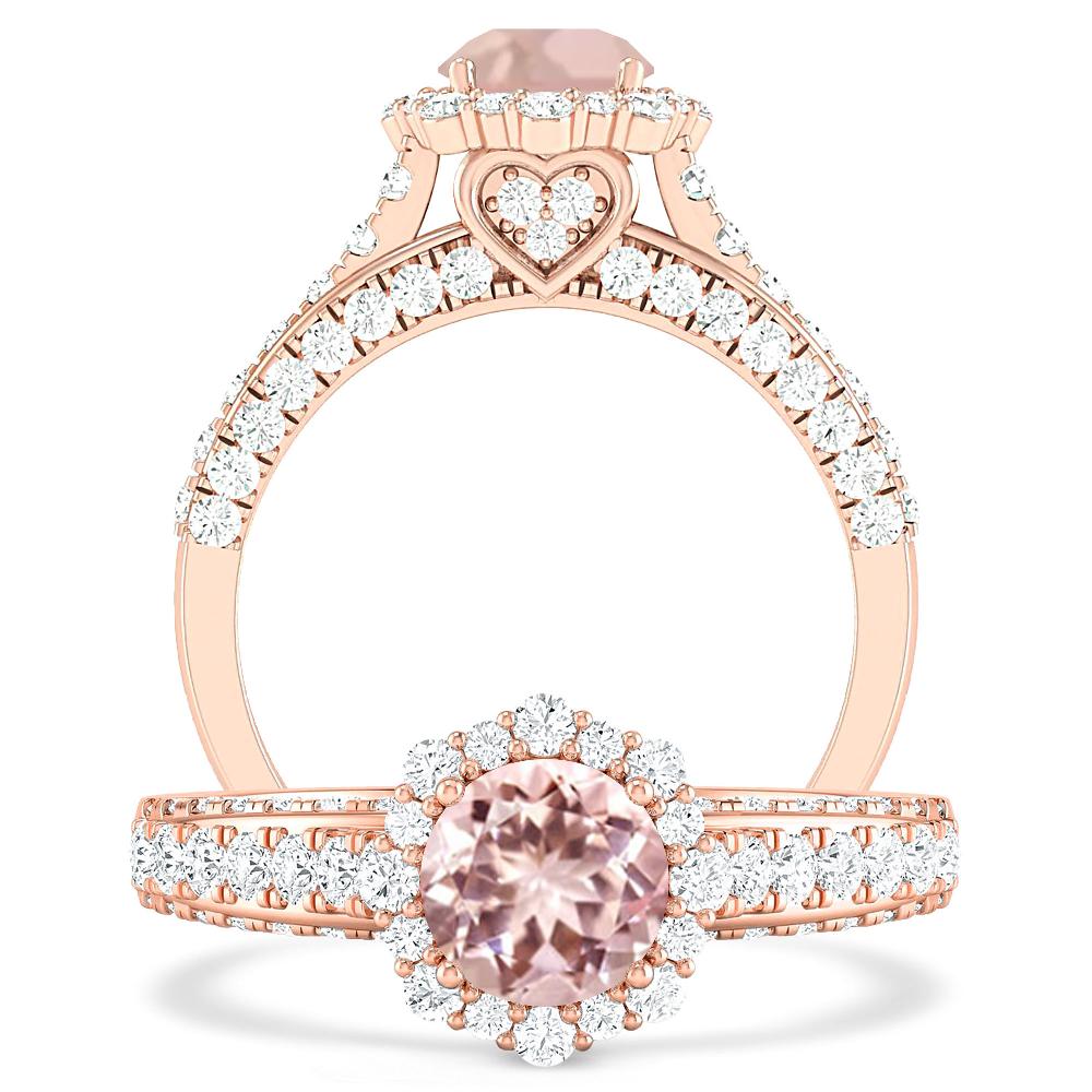 Rose Gold - Morganite