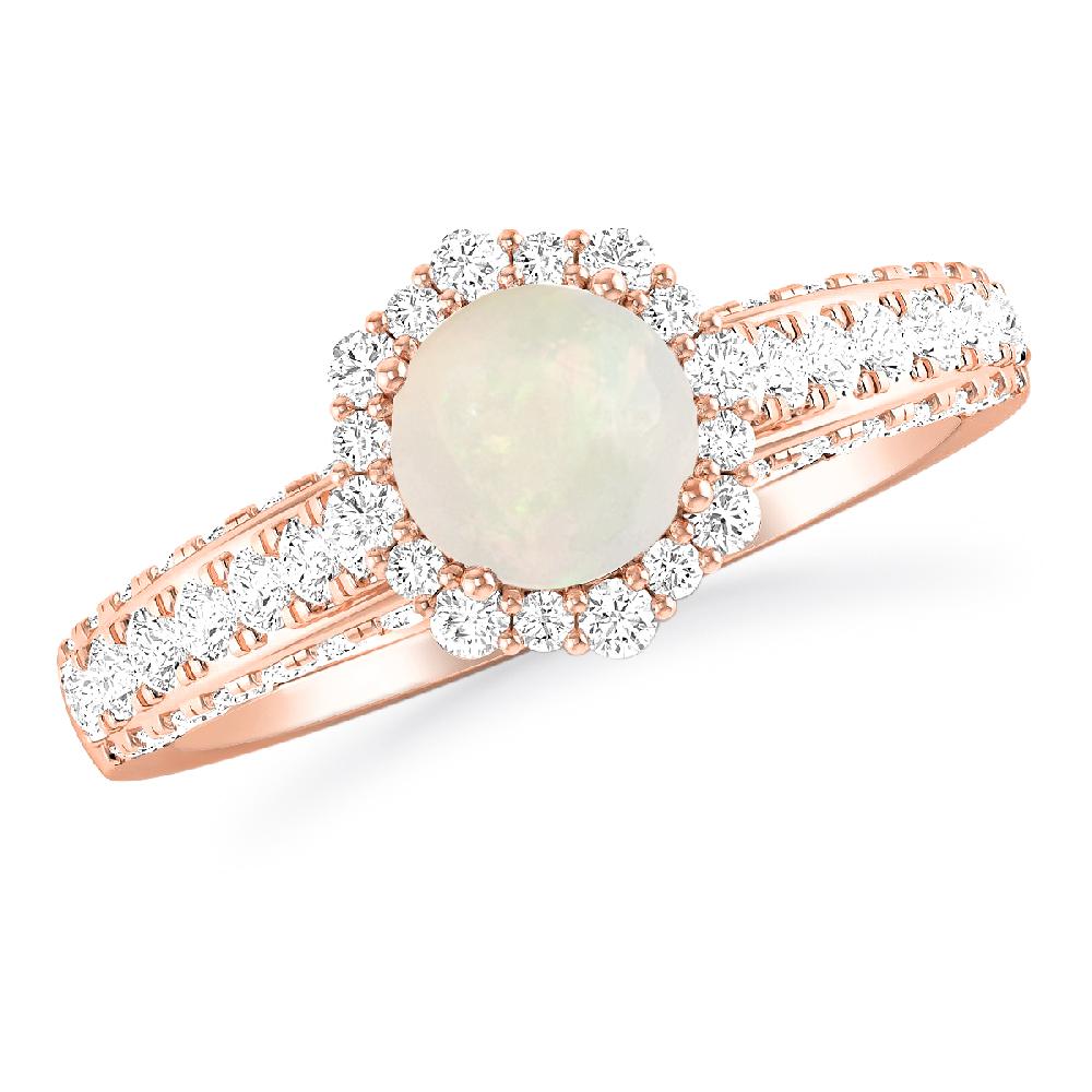 Rose Gold - Opal