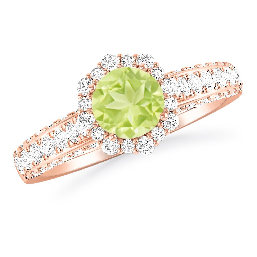 Rose Gold - Peridot