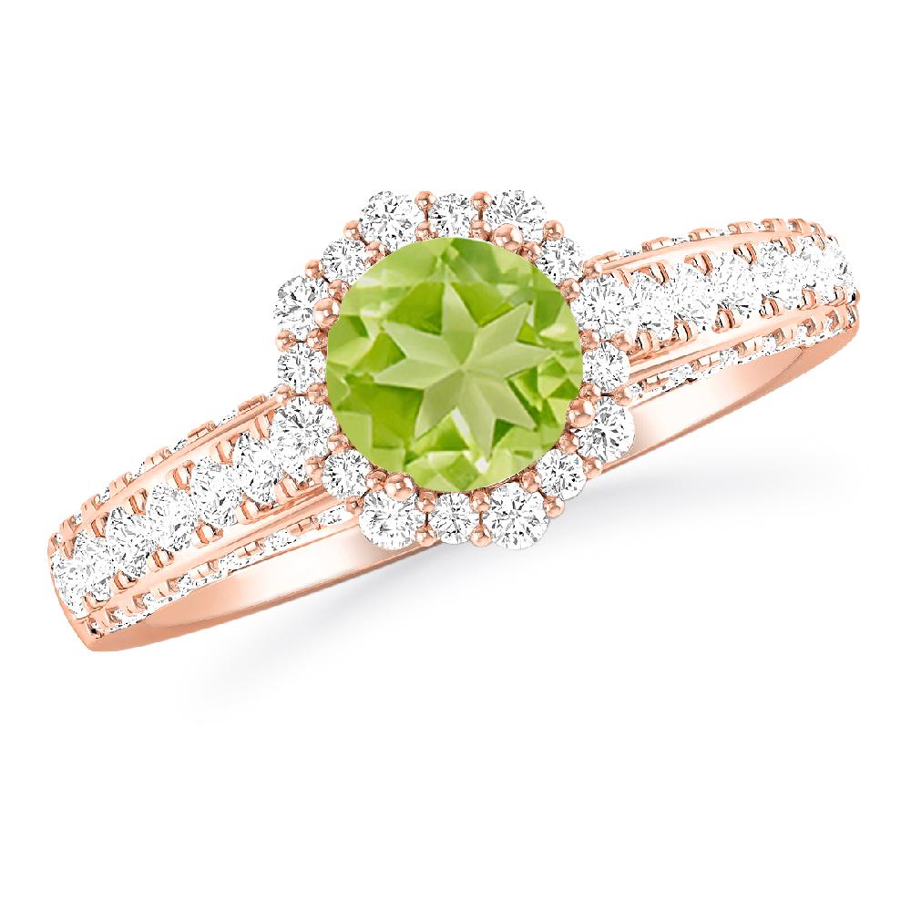 Rose Gold - Peridot