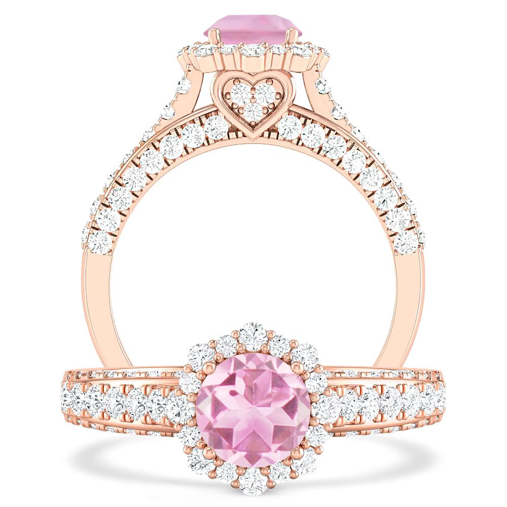 Rose Gold - Pink Tourmaline