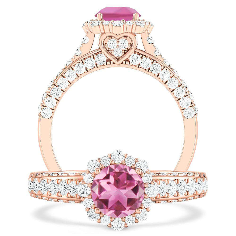 Rose Gold - Pink Tourmaline