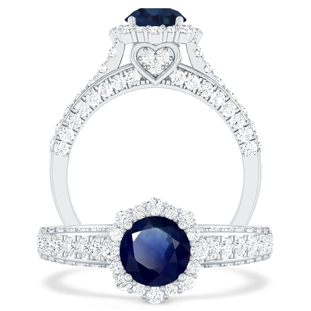 White Gold - Sapphire