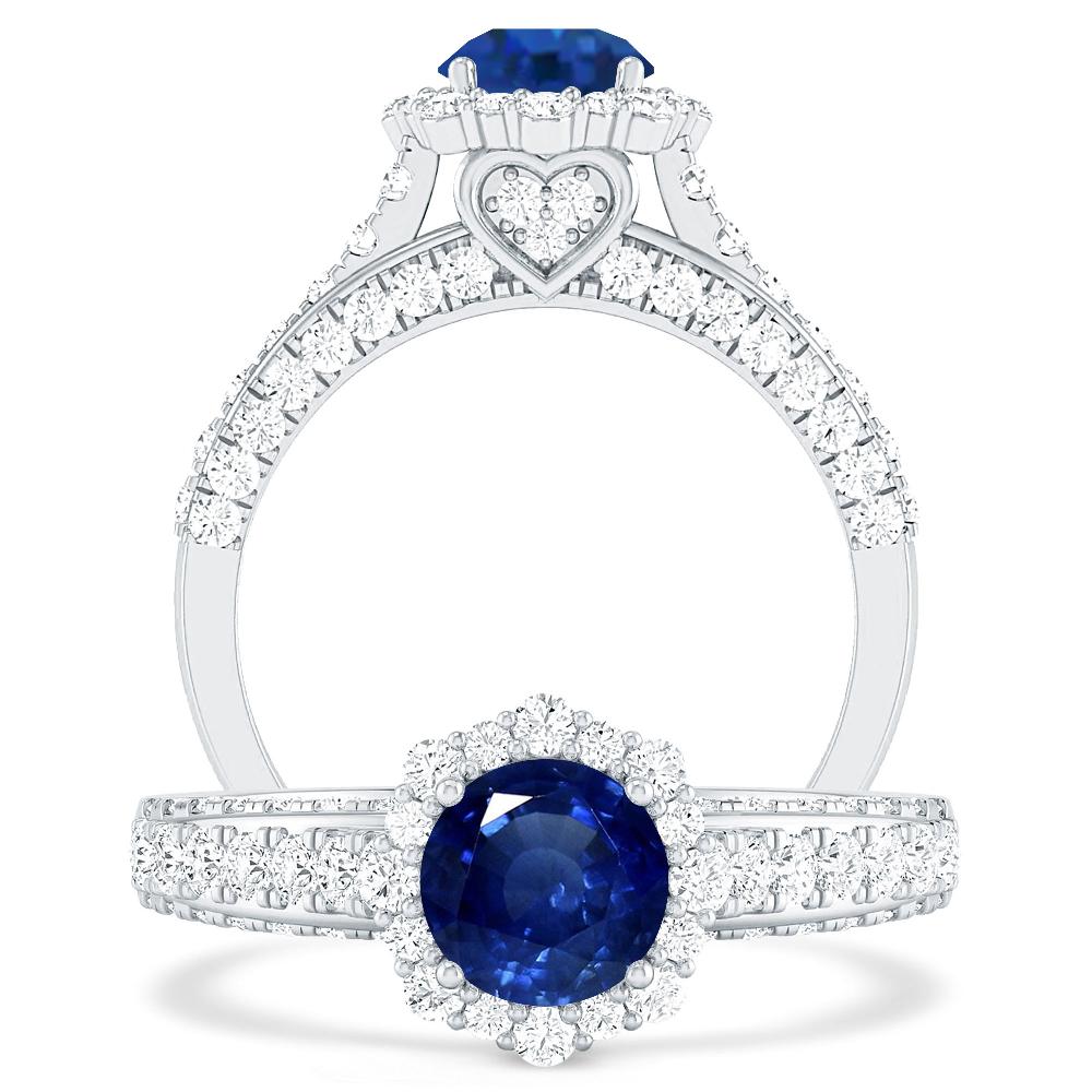 White Gold - Sapphire