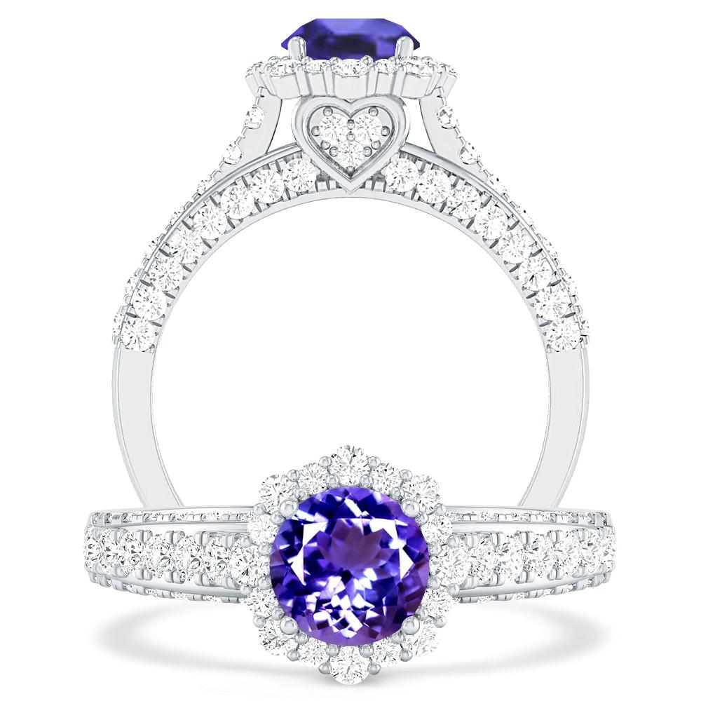 White Gold - Tanzanite