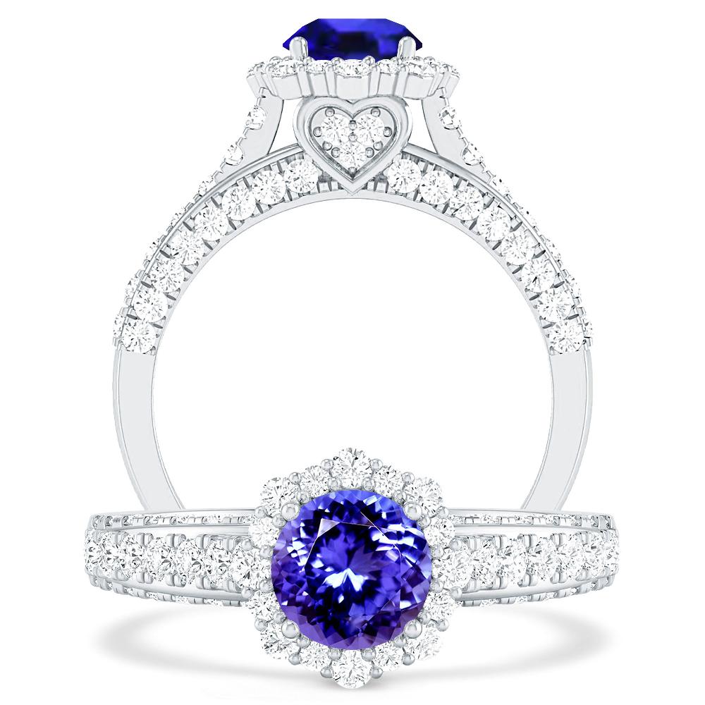 White Gold - Tanzanite