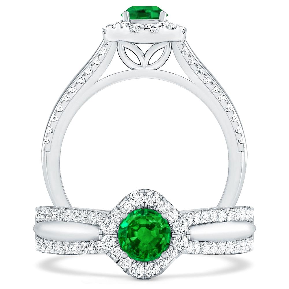 White Gold - Emerald