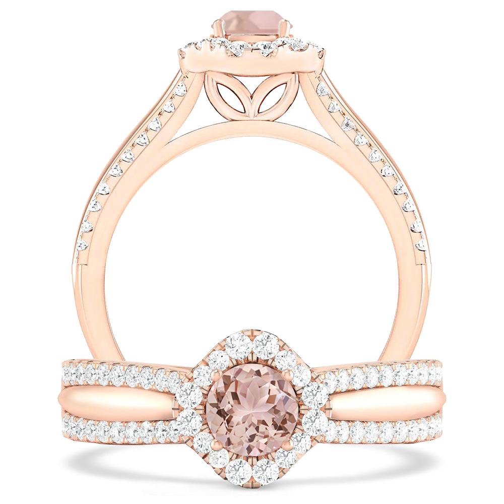 Rose Gold - Morganite