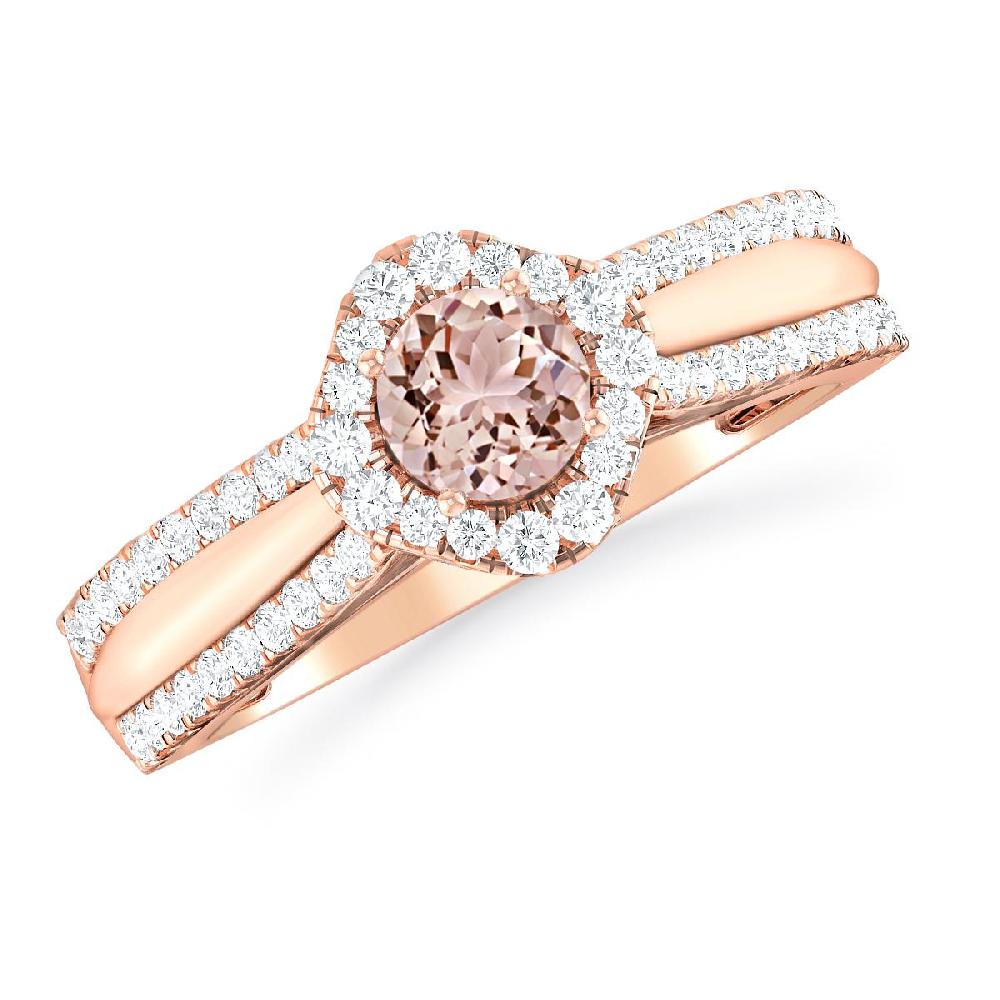 Rose Gold - Morganite