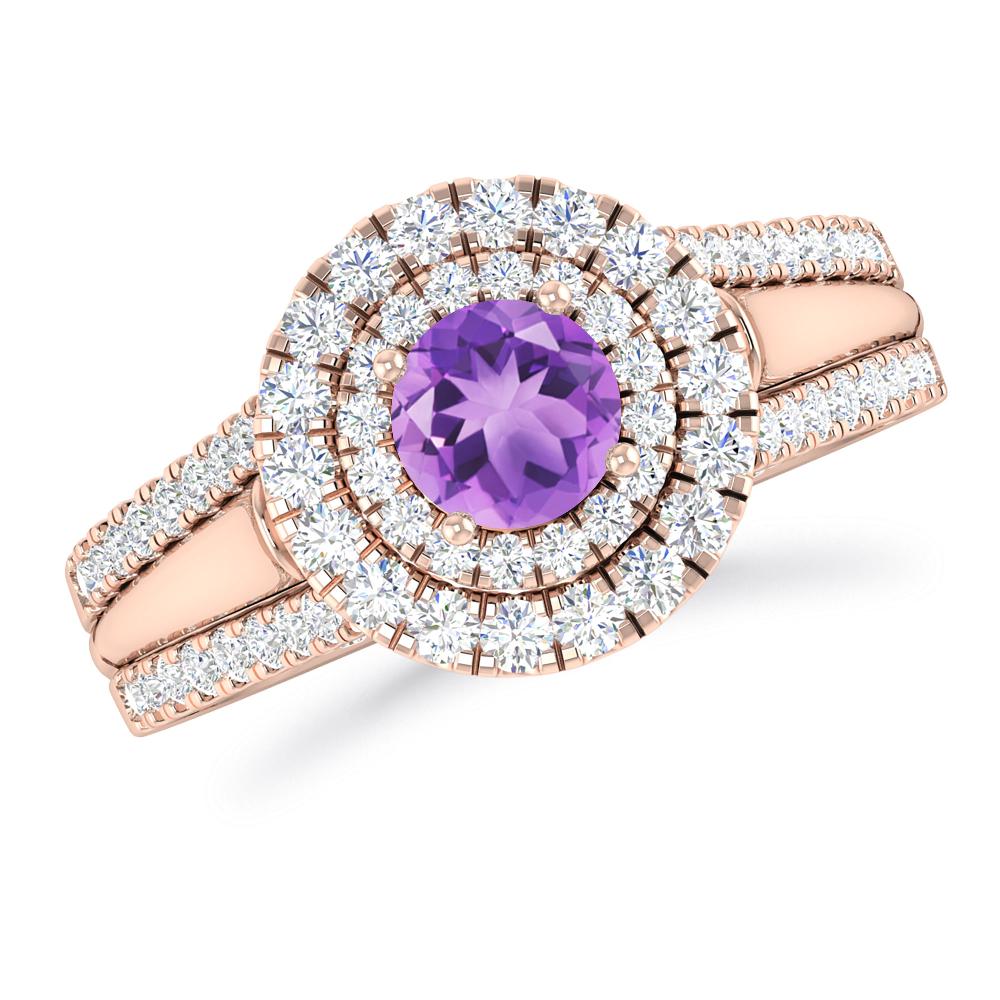 Rose Gold - Amethyst