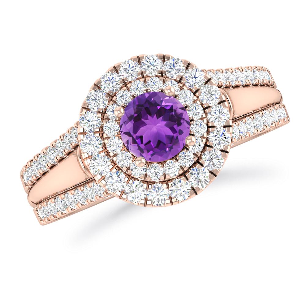 Rose Gold - Amethyst