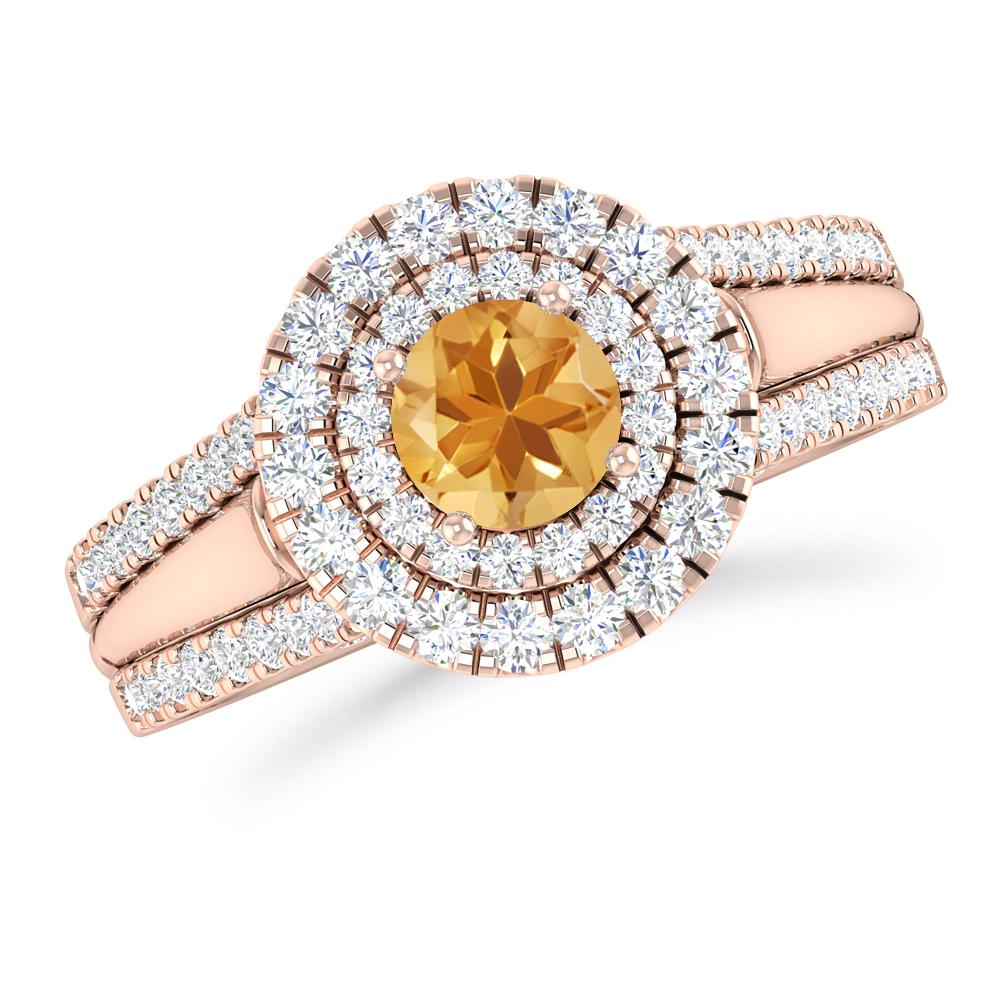 Rose Gold - Citrine