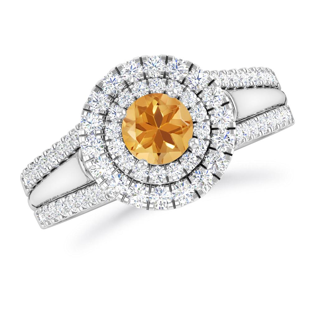 White Gold - Citrine