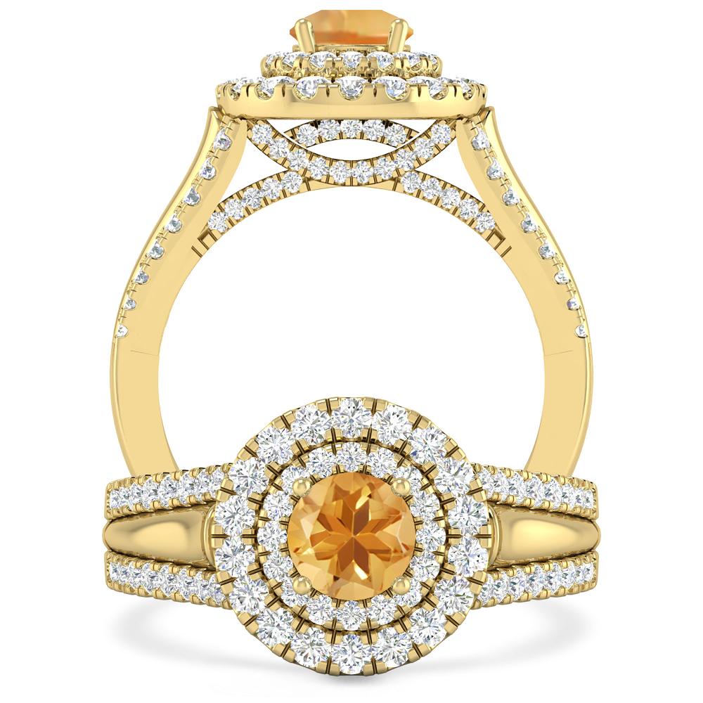 Yellow Gold - Citrine