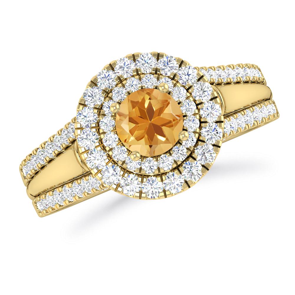 Yellow Gold - Citrine