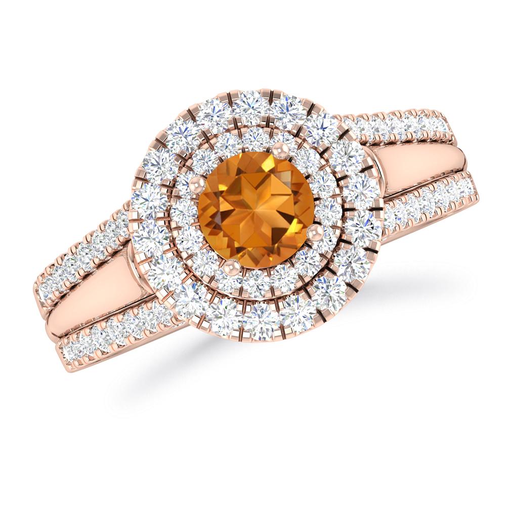 Rose Gold - Citrine