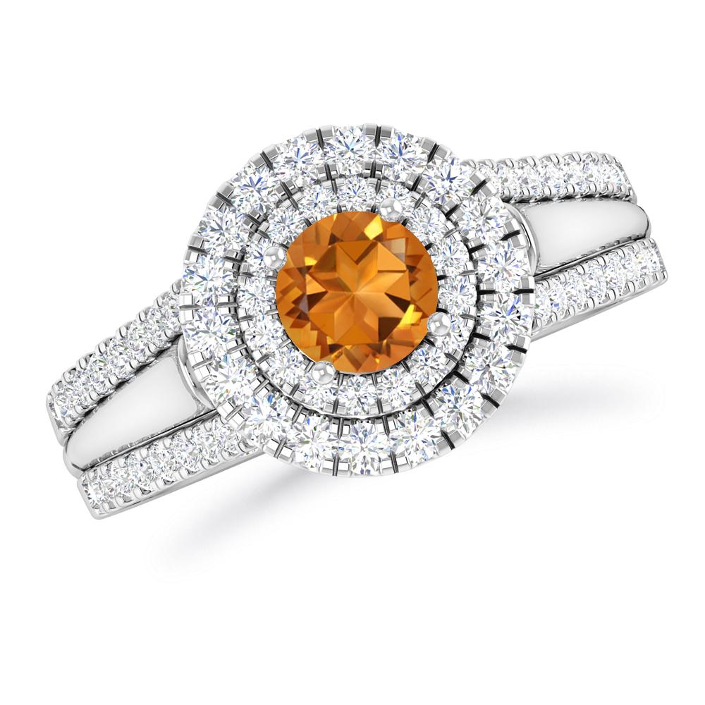 White Gold - Citrine