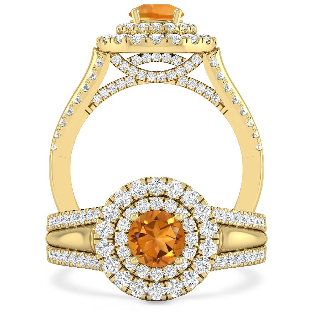 Yellow Gold - Citrine