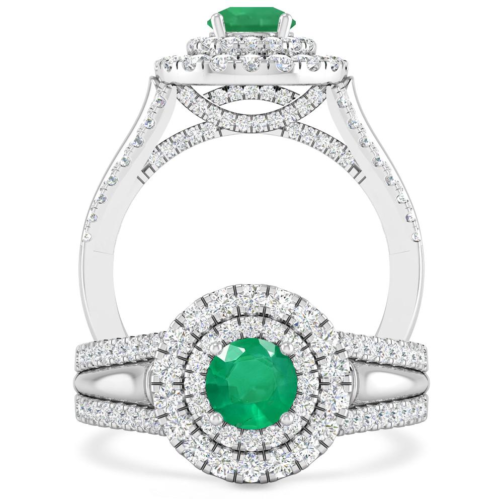 White Gold - Emerald