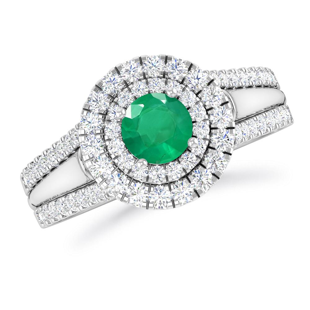 White Gold - Emerald