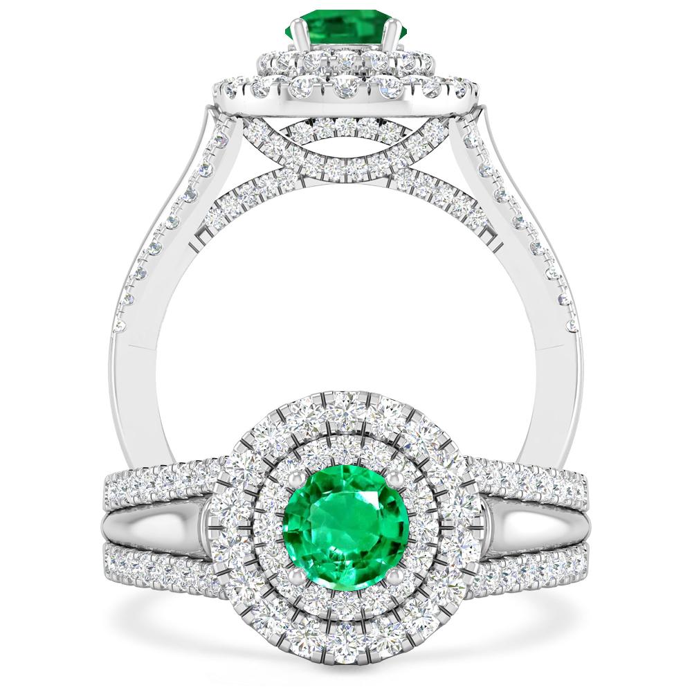 White Gold - Emerald