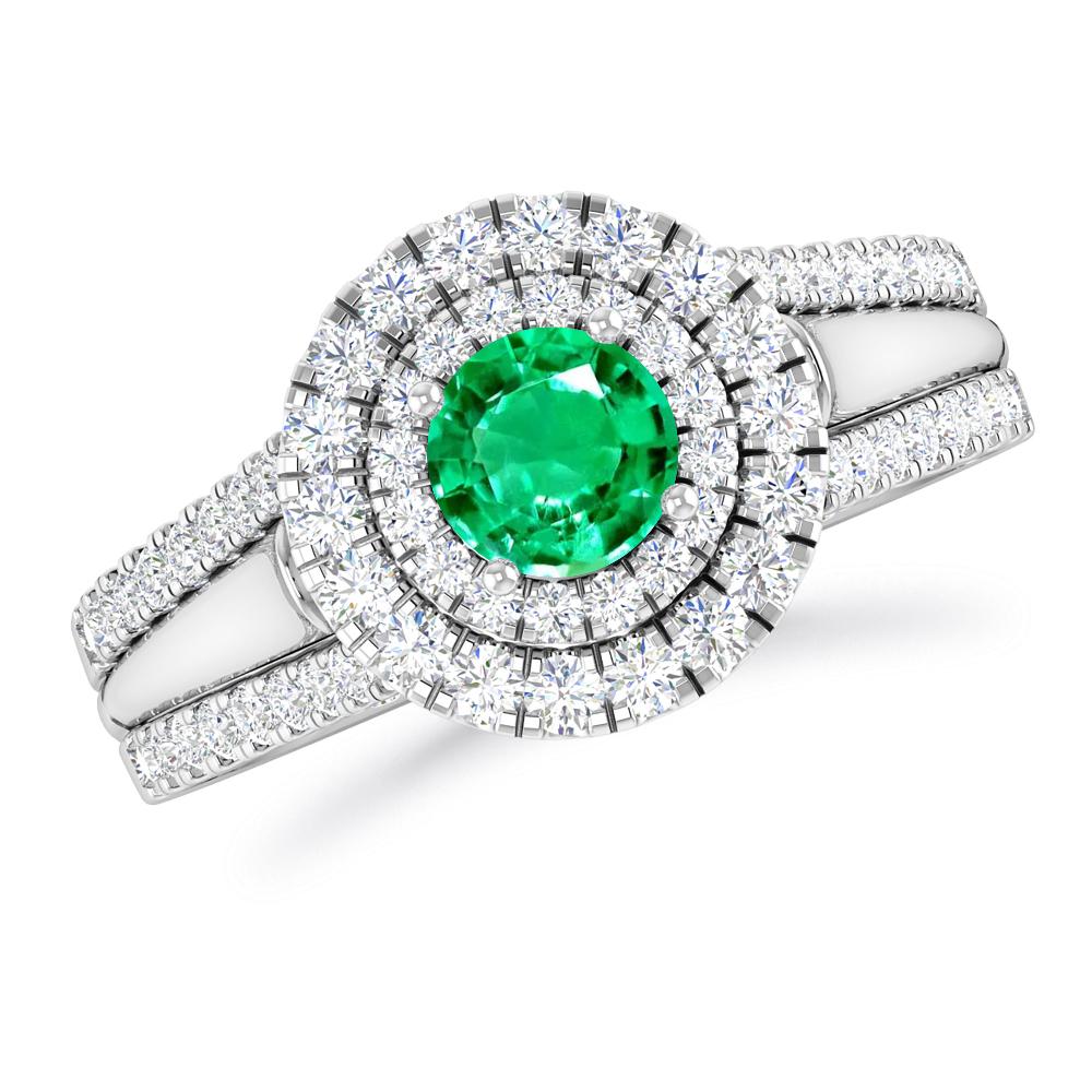 White Gold - Emerald