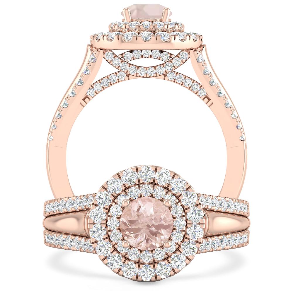 Rose Gold - Morganite