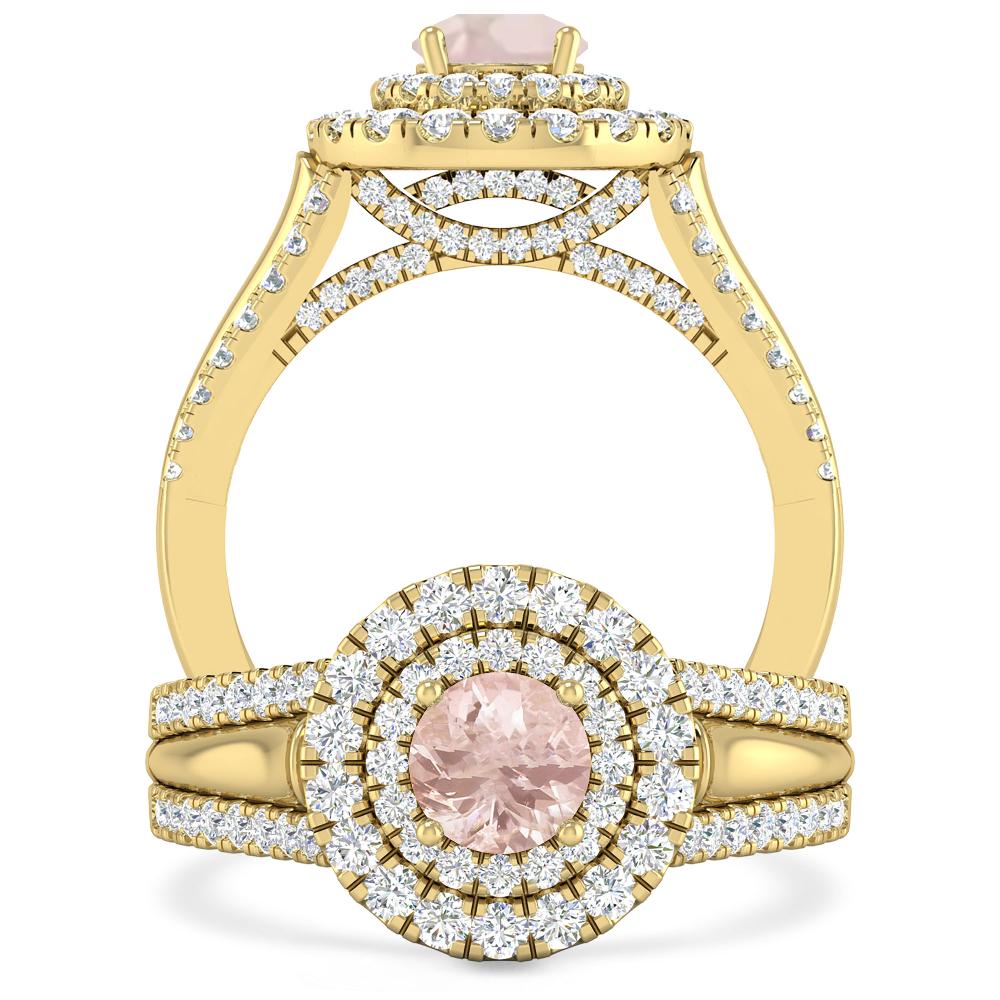 Yellow Gold - Morganite
