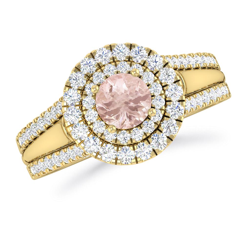 Yellow Gold - Morganite