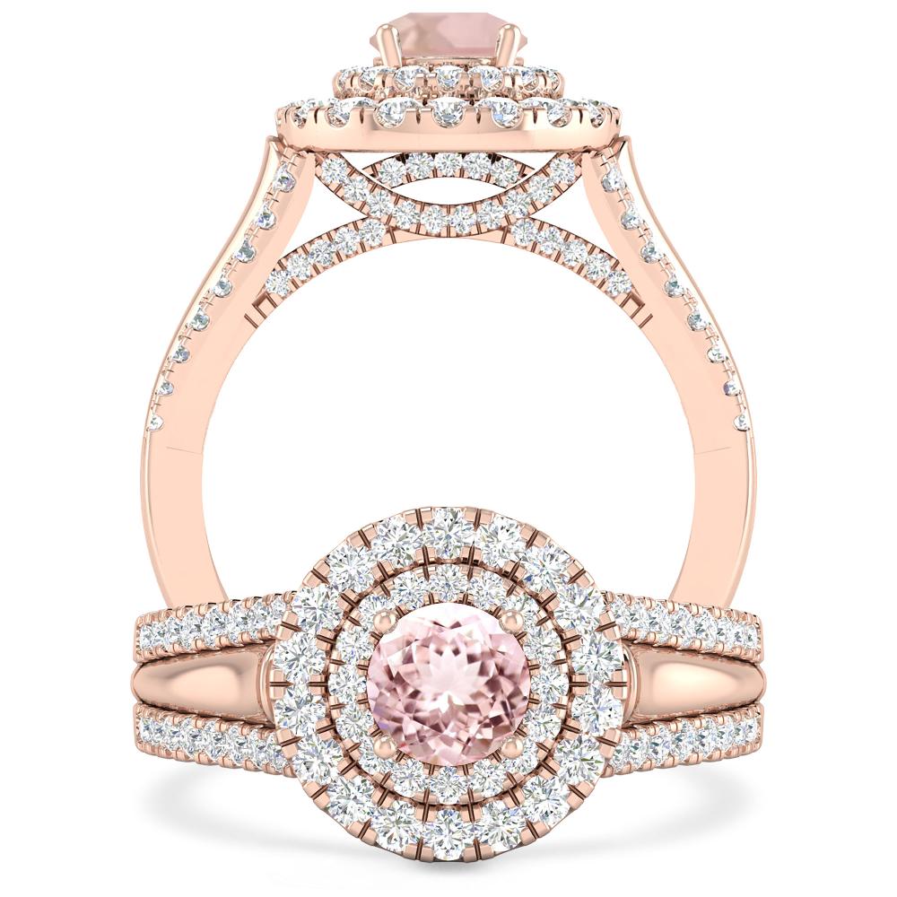 Rose Gold - Morganite