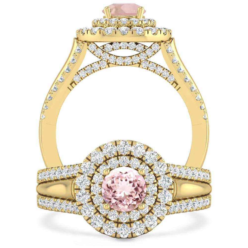 Yellow Gold - Morganite