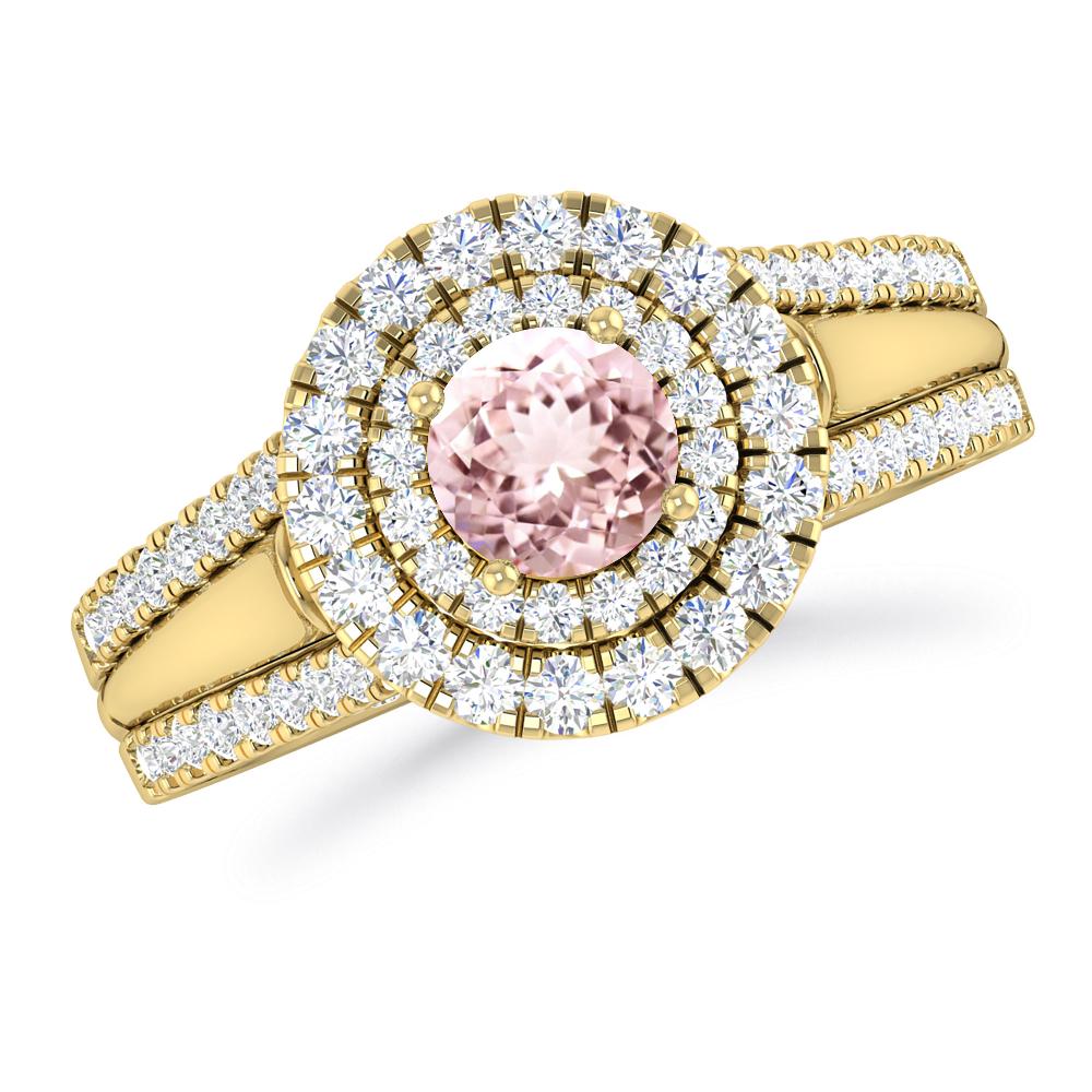 Yellow Gold - Morganite