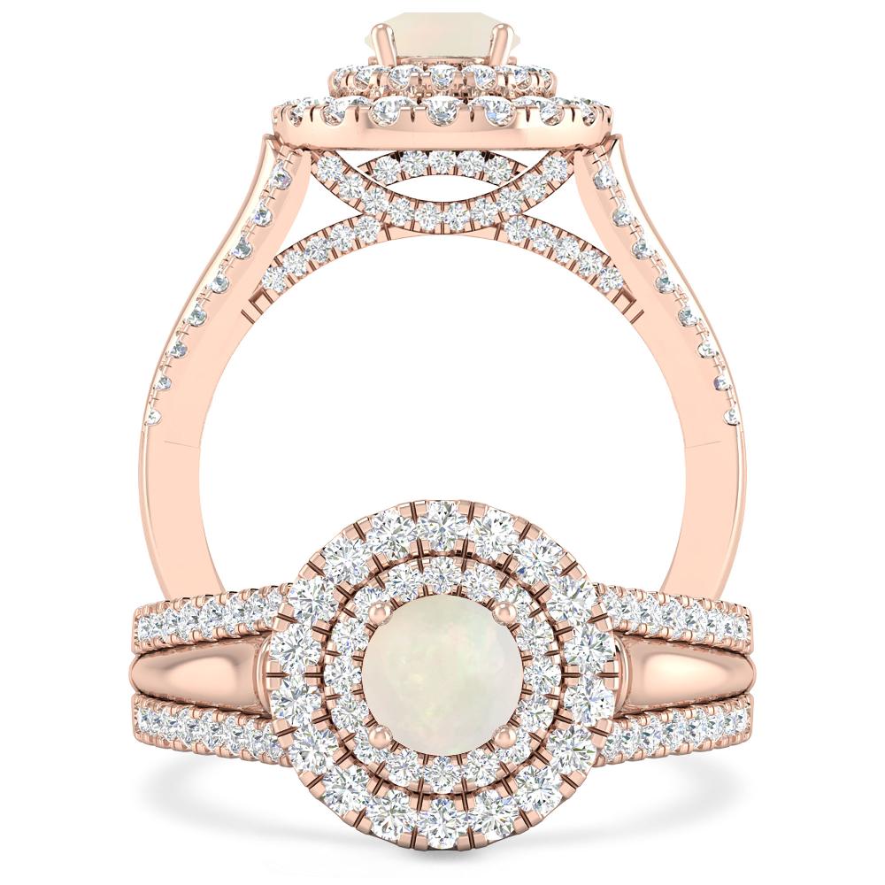 Rose Gold - Opal
